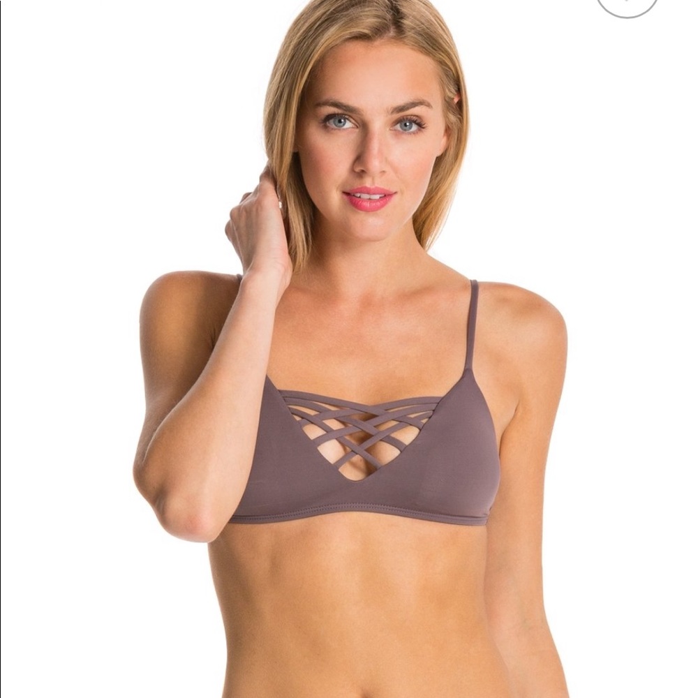 L-Space Sensual Solid Jaime bikini top